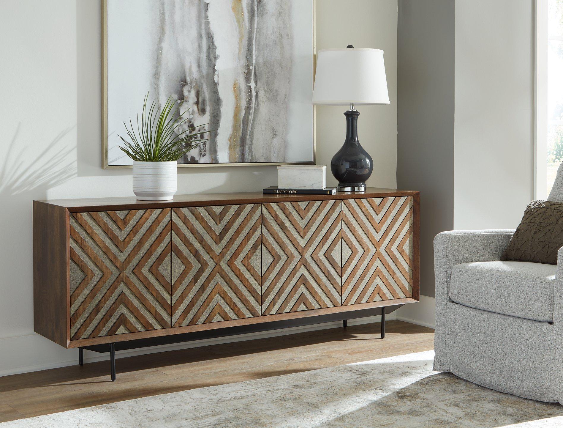 Dreggan Accent Cabinet - Romeo & Juliet Furniture (Warren,MI)