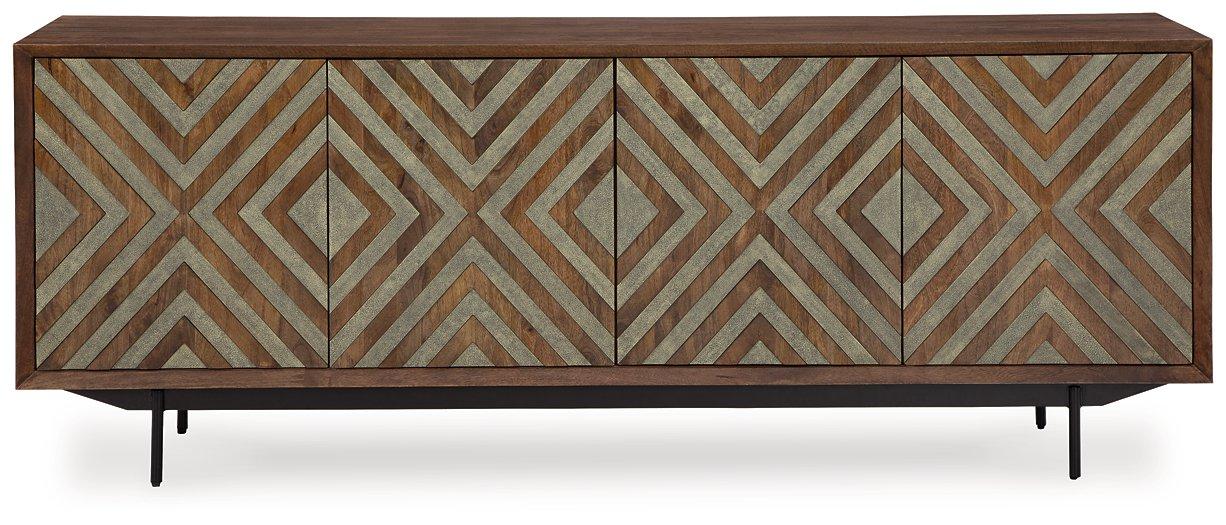 Dreggan Accent Cabinet - Romeo & Juliet Furniture (Warren,MI)