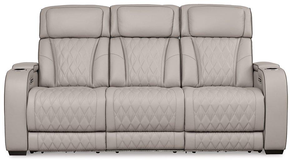Boyington Power Reclining Sofa - Romeo & Juliet Furniture (Warren,MI)