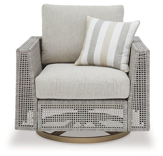 Seton Creek Outdoor Upholstery Set - Romeo & Juliet Furniture (Warren,MI)