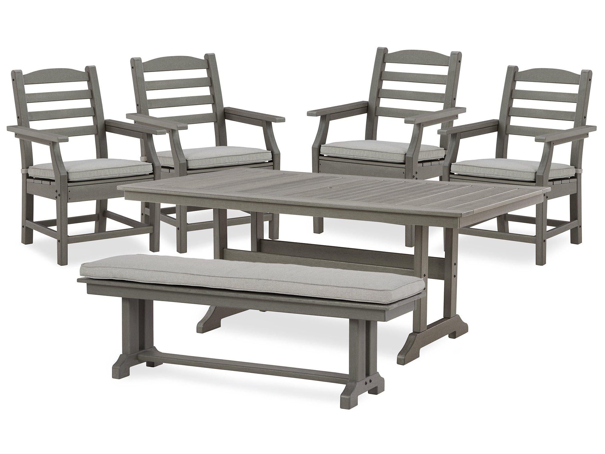 Visola Outdoor Dining Set - Romeo & Juliet Furniture (Warren,MI)