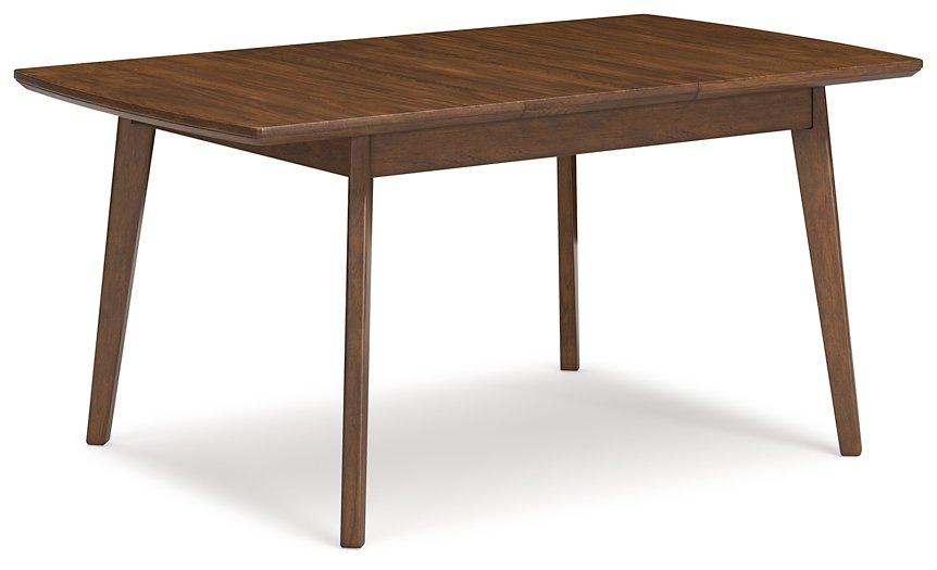 Lyncott Dining Extension Table - Romeo & Juliet Furniture (Warren,MI)