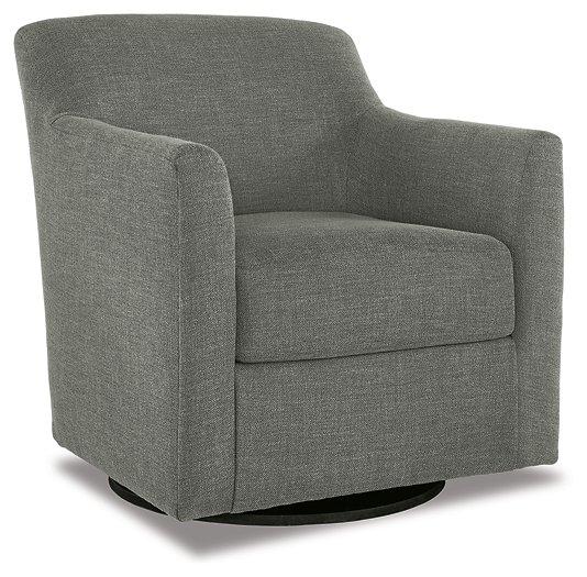 Bradney Swivel Accent Chair - Romeo & Juliet Furniture (Warren,MI)