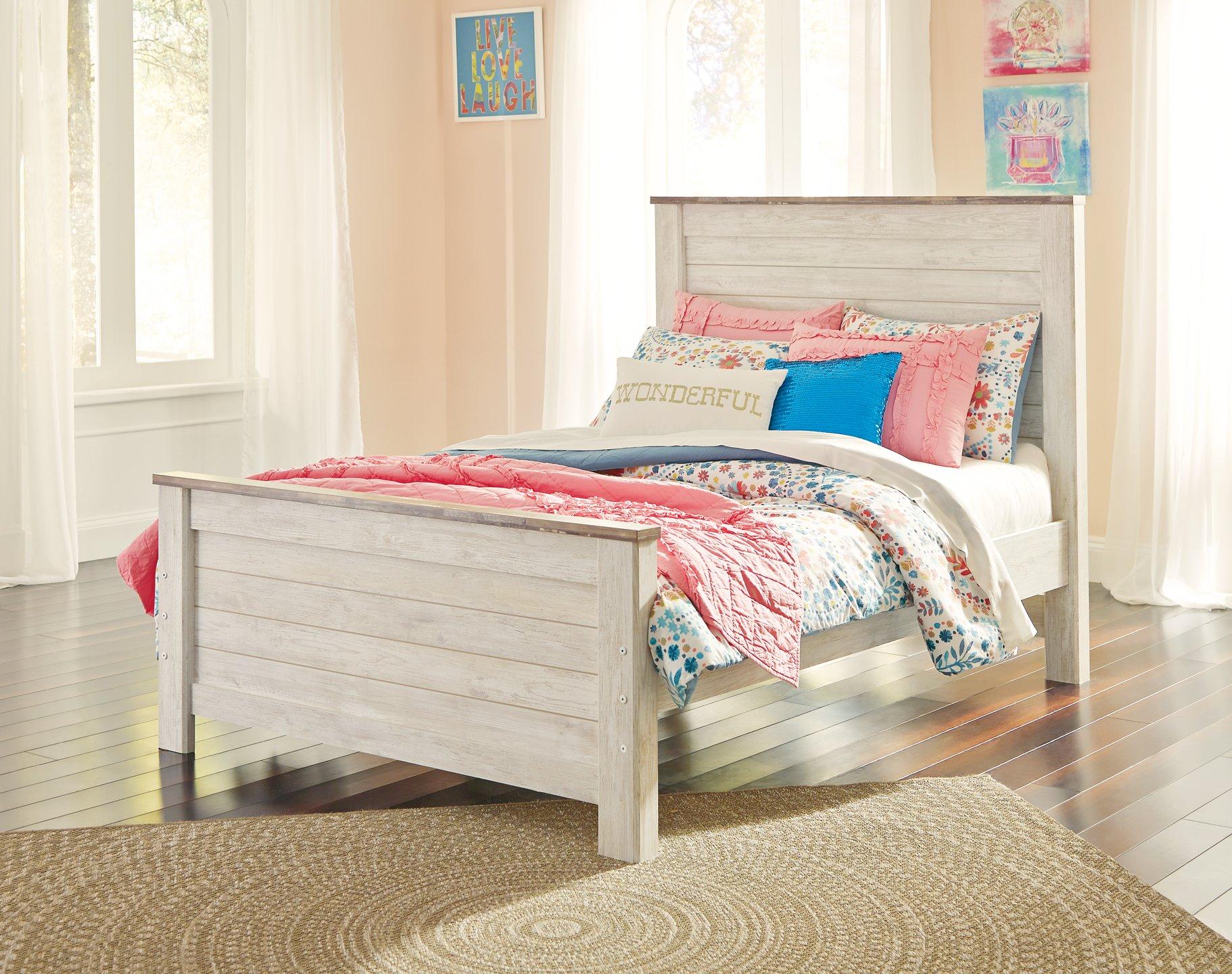Willowton Bedroom Set - Romeo & Juliet Furniture (Warren,MI)