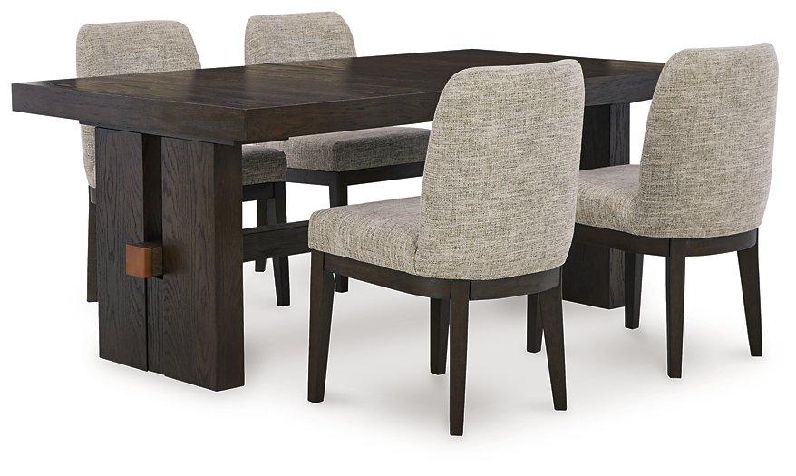 Burkhaus Dining Room Set - Romeo & Juliet Furniture (Warren,MI)