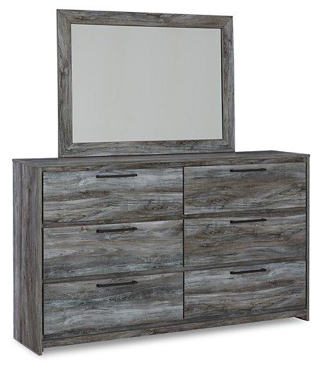 Baystorm Dresser and Mirror - Romeo & Juliet Furniture (Warren,MI)