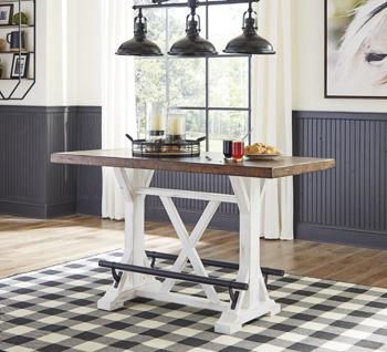 Valebeck Counter Height Dining Table - Romeo & Juliet Furniture (Warren,MI)