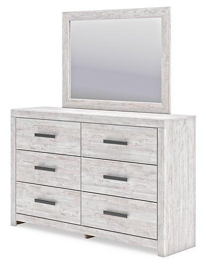 Cayboni Dresser and Mirror - Romeo & Juliet Furniture (Warren,MI)