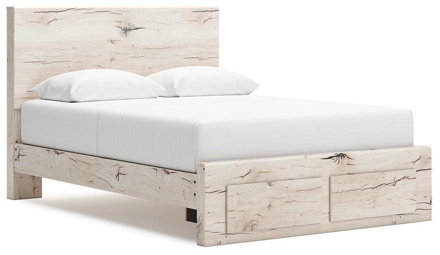 Lawroy Panel Storage Bed - Romeo & Juliet Furniture (Warren,MI)