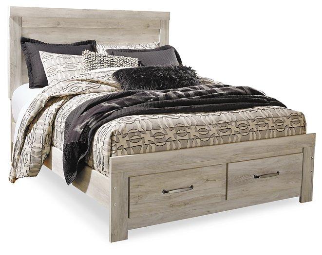 Bellaby Bed with 2 Storage Drawers - Romeo & Juliet Furniture (Warren,MI)