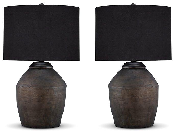 Naareman Lamp Set - Romeo & Juliet Furniture (Warren,MI)