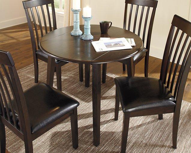 Hammis Dining Drop Leaf Table - Romeo & Juliet Furniture (Warren,MI)