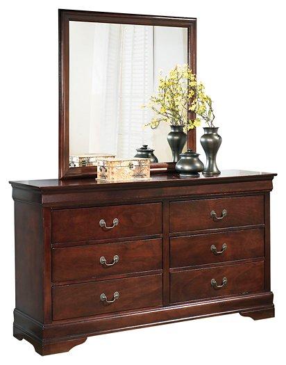 Alisdair Dresser and Mirror - Romeo & Juliet Furniture (Warren,MI)