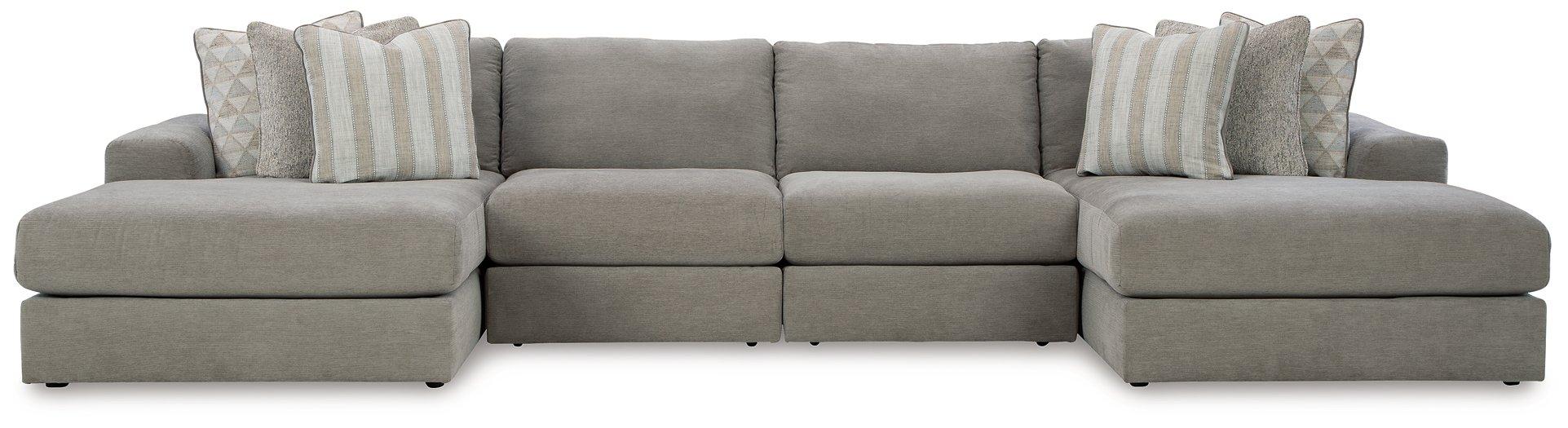 Avaliyah Double Chaise Sectional - Romeo & Juliet Furniture (Warren,MI)