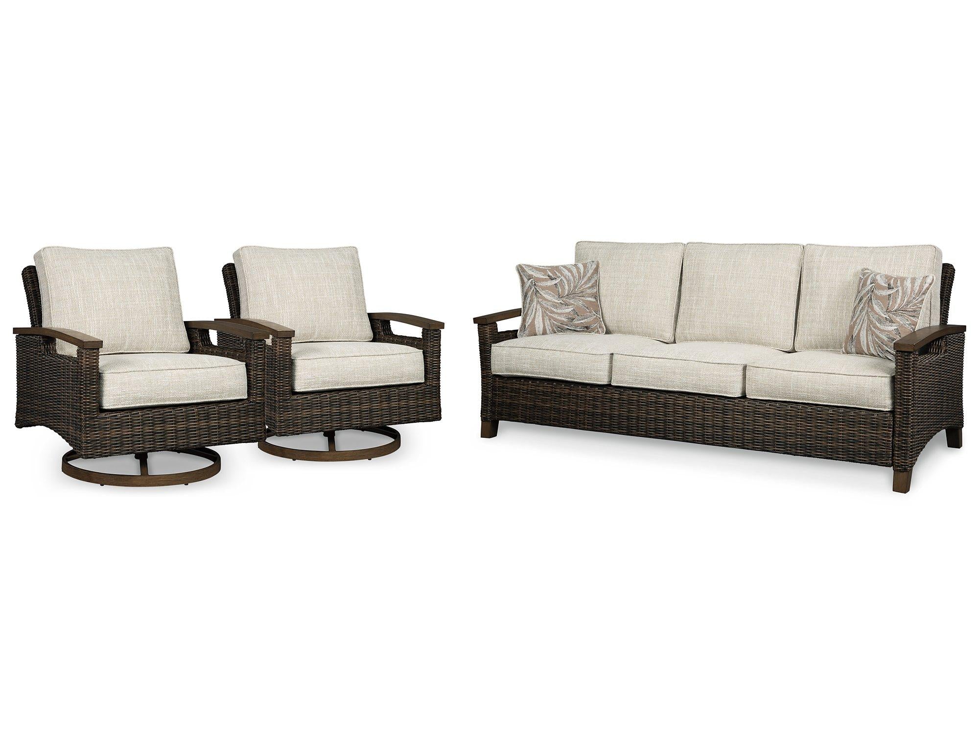 Paradise Trail Outdoor Seating Set - Romeo & Juliet Furniture (Warren,MI)