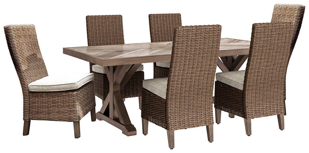 Beachcroft Outdoor Dining Set - Romeo & Juliet Furniture (Warren,MI)