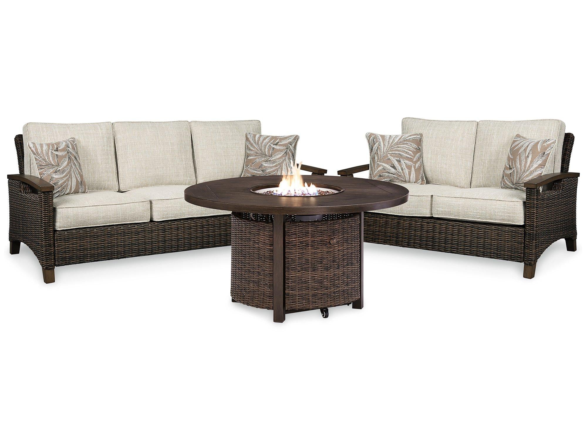 Paradise Trail Outdoor Seating Set - Romeo & Juliet Furniture (Warren,MI)