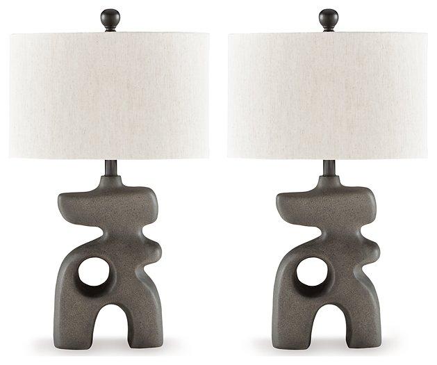 Danacy Lamp Set - Romeo & Juliet Furniture (Warren,MI)