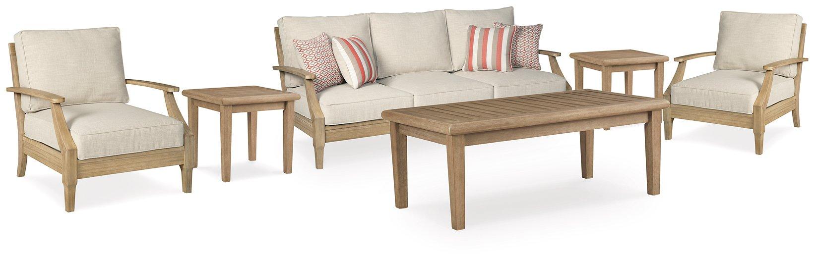Clare View Outdoor Seating Set - Romeo & Juliet Furniture (Warren,MI)