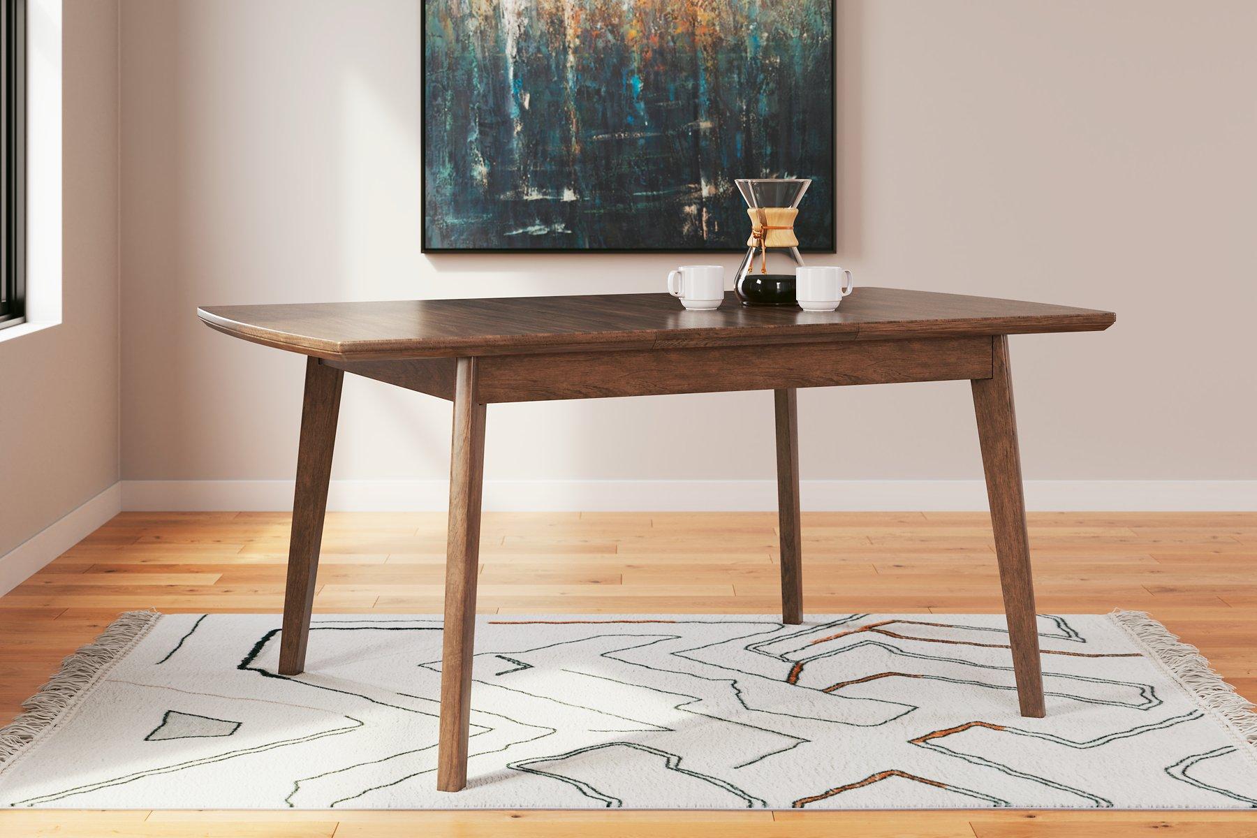 Lyncott Dining Extension Table - Romeo & Juliet Furniture (Warren,MI)