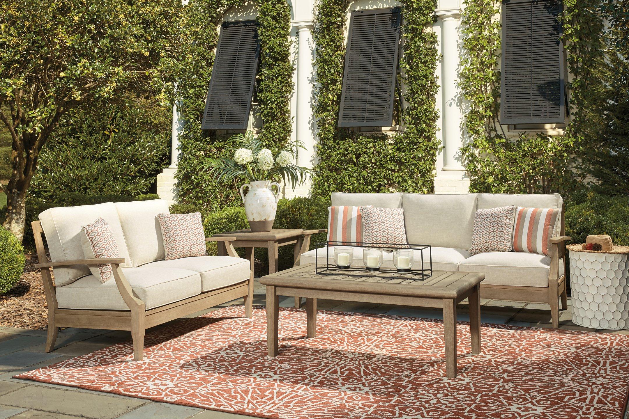 Clare View Outdoor Seating Set - Romeo & Juliet Furniture (Warren,MI)