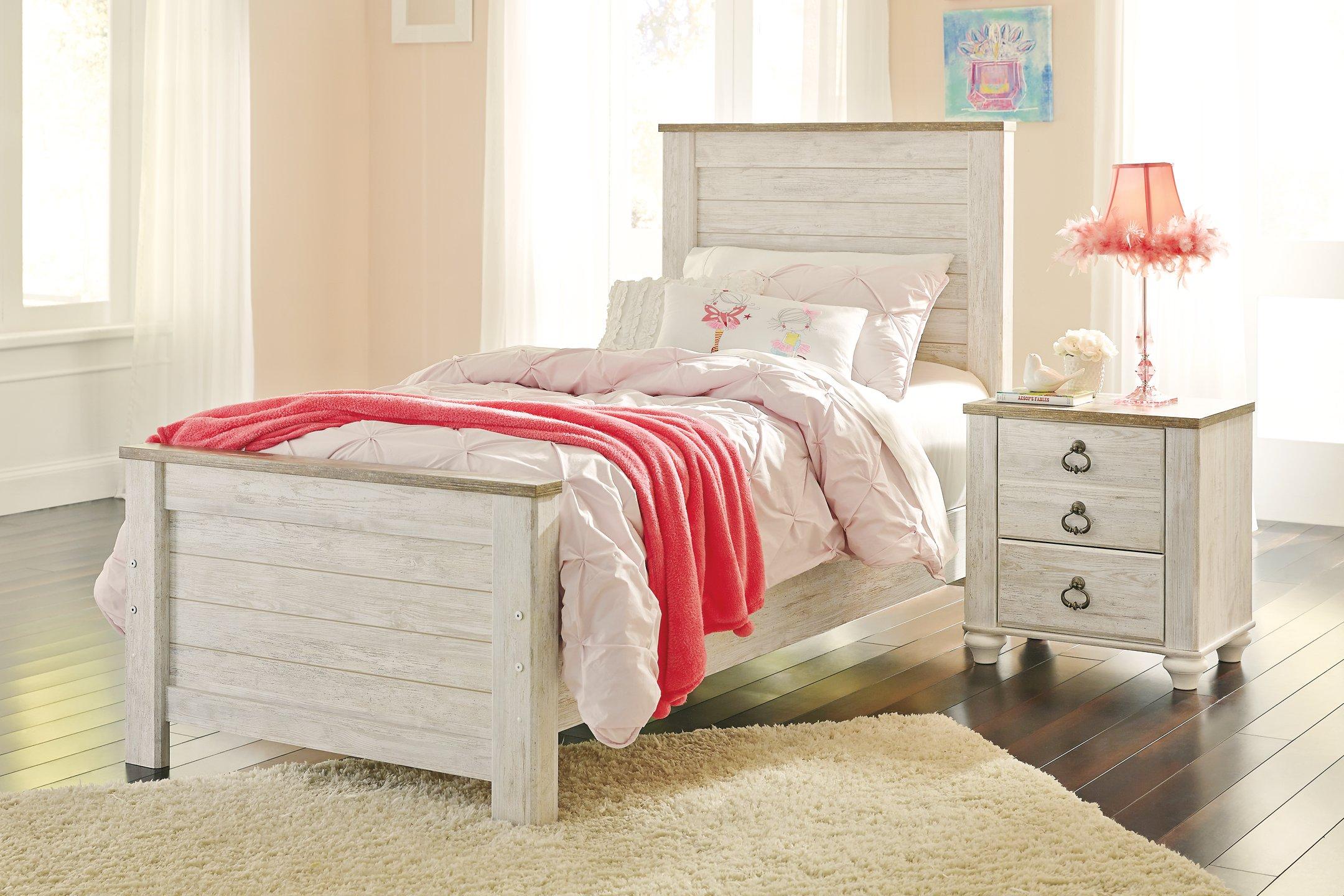 Willowton Bedroom Set - Romeo & Juliet Furniture (Warren,MI)