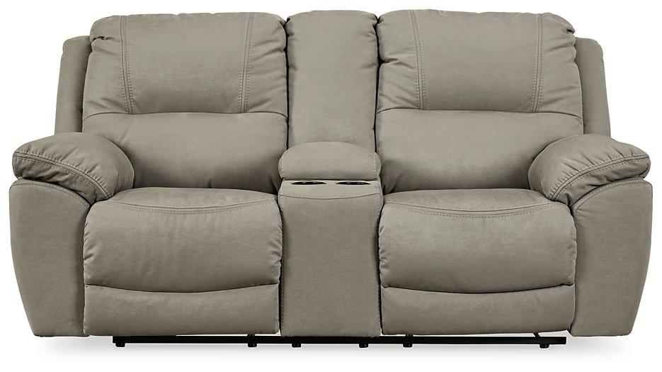 Next-Gen Gaucho Power Reclining Loveseat with Console - Romeo & Juliet Furniture (Warren,MI)