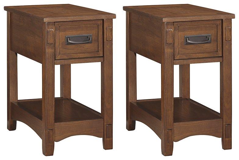 Breegin End Table Set - Romeo & Juliet Furniture (Warren,MI)