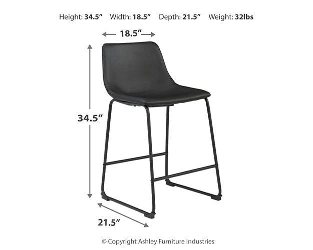 Centiar Counter Height Bar Stool - Romeo & Juliet Furniture (Warren,MI)