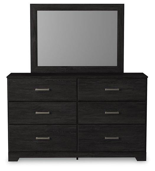 Belachime Dresser and Mirror - Romeo & Juliet Furniture (Warren,MI)