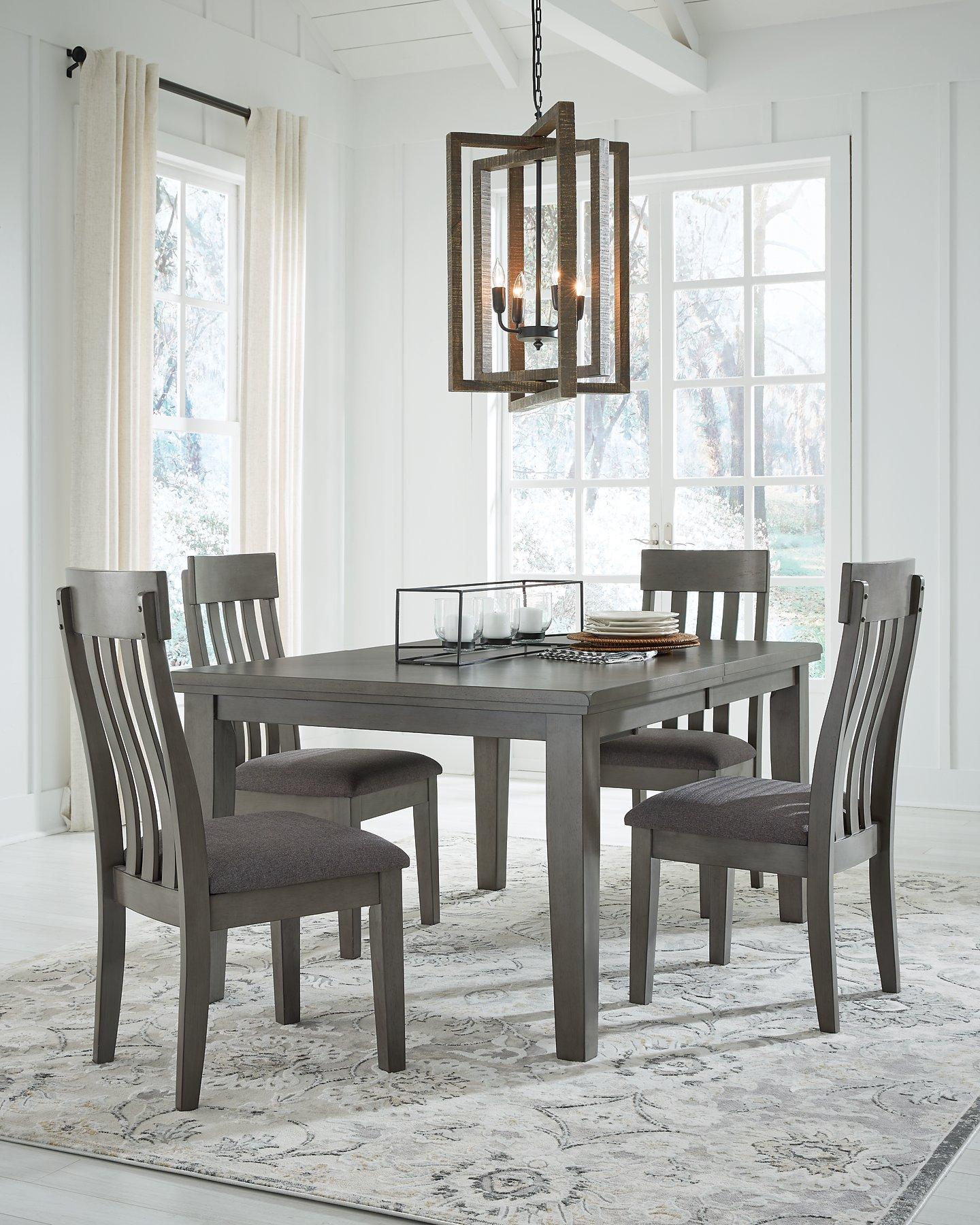Hallanden Dining Room Set - Romeo & Juliet Furniture (Warren,MI)