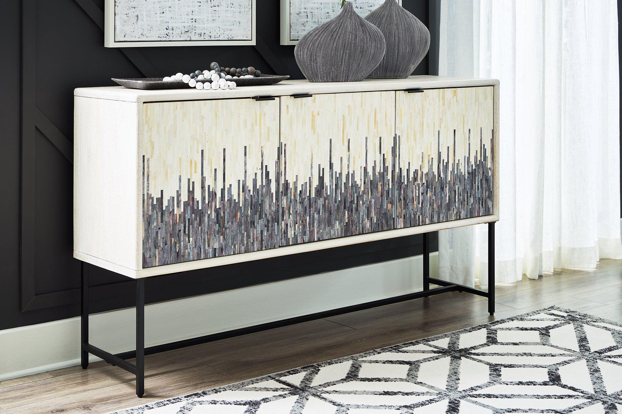 Freyton Accent Cabinet - Romeo & Juliet Furniture (Warren,MI)
