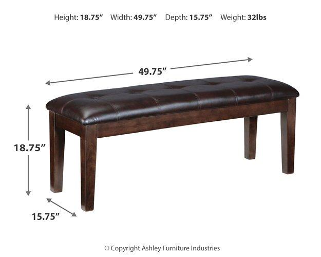 Haddigan Dining Bench - Romeo & Juliet Furniture (Warren,MI)