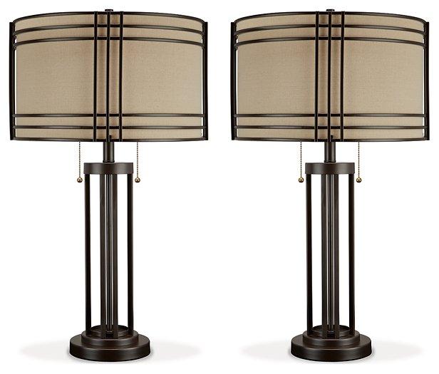 Hanswell Lamp Set - Romeo & Juliet Furniture (Warren,MI)