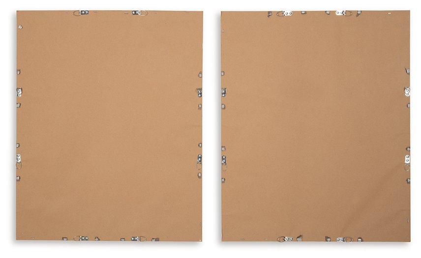 Holport Wall Art (Set of 2) - Romeo & Juliet Furniture (Warren,MI)