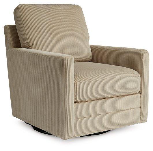 Icaman Swivel Accent Chair - Romeo & Juliet Furniture (Warren,MI)