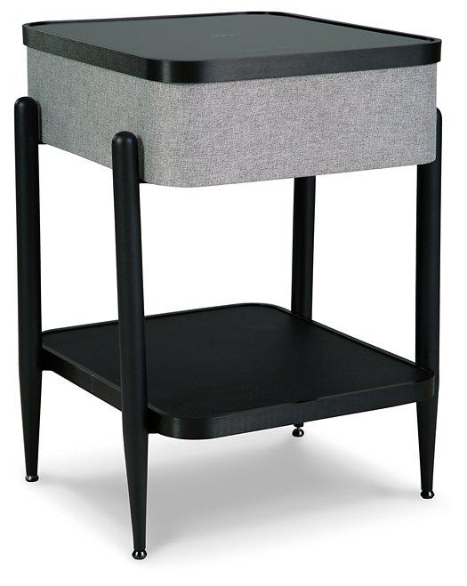 Jorvalee Accent Table with Speaker - Romeo & Juliet Furniture (Warren,MI)