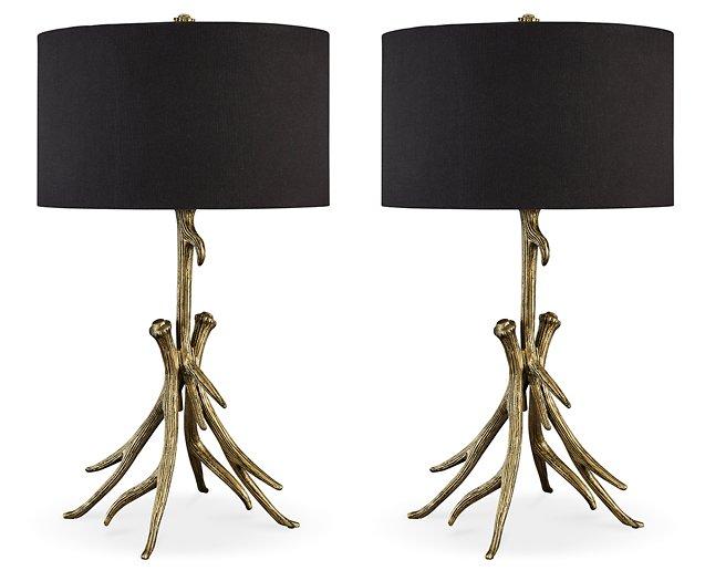 Josney Lamp Set - Romeo & Juliet Furniture (Warren,MI)
