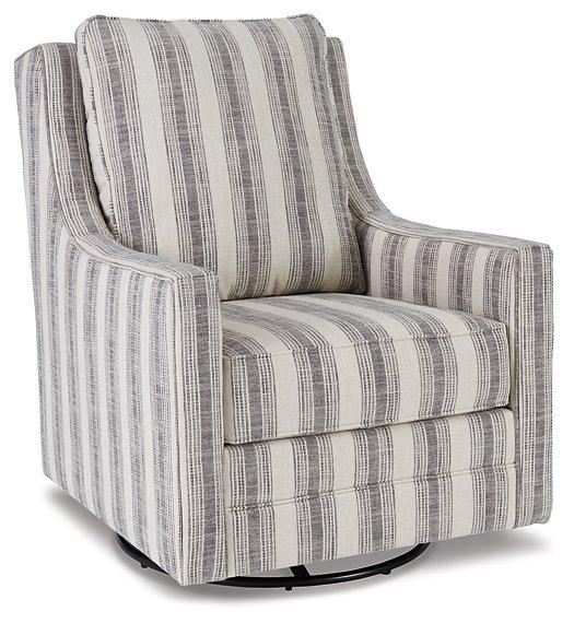 Kambria Swivel Glider Accent Chair - Romeo & Juliet Furniture (Warren,MI)
