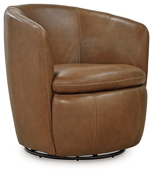 Kierreys Swivel Accent Chair - Romeo & Juliet Furniture (Warren,MI)