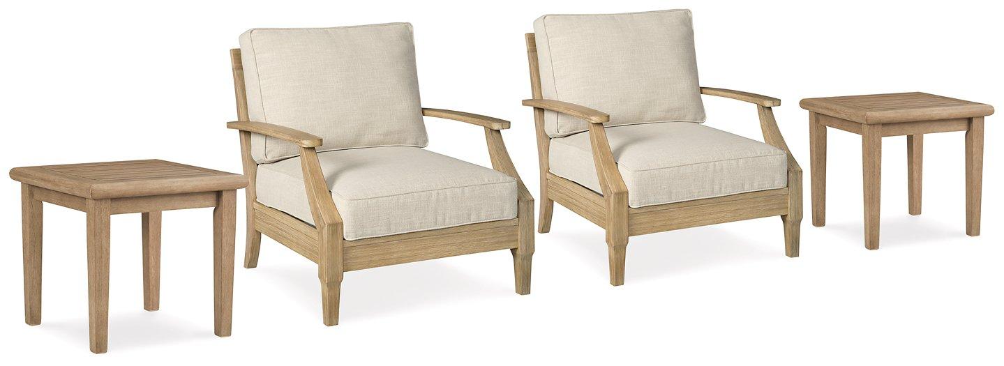 Clare View Outdoor Seating Set - Romeo & Juliet Furniture (Warren,MI)