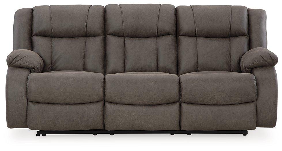 First Base Reclining Sofa - Romeo & Juliet Furniture (Warren,MI)