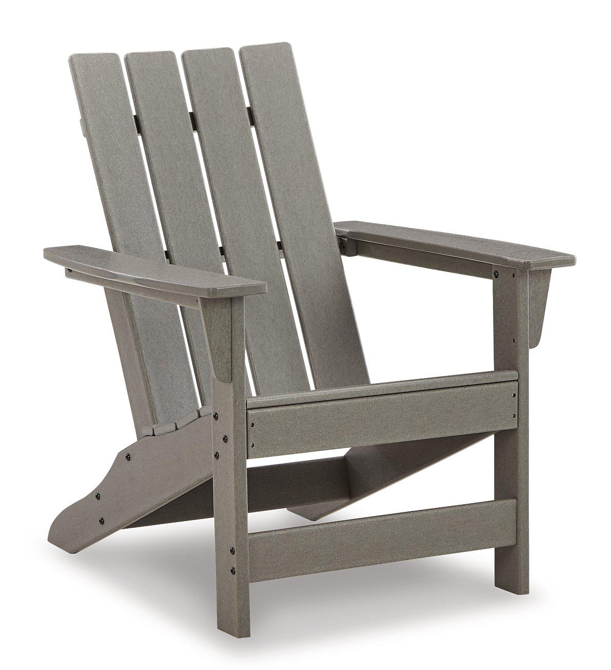 Visola Outdoor Adirondack Chair Set with End Table - Romeo & Juliet Furniture (Warren,MI)