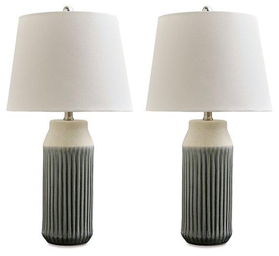 Afener Table Lamp (Set of 2) - Romeo & Juliet Furniture (Warren,MI)