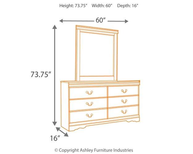 Huey Vineyard Bedroom Set - Romeo & Juliet Furniture (Warren,MI)