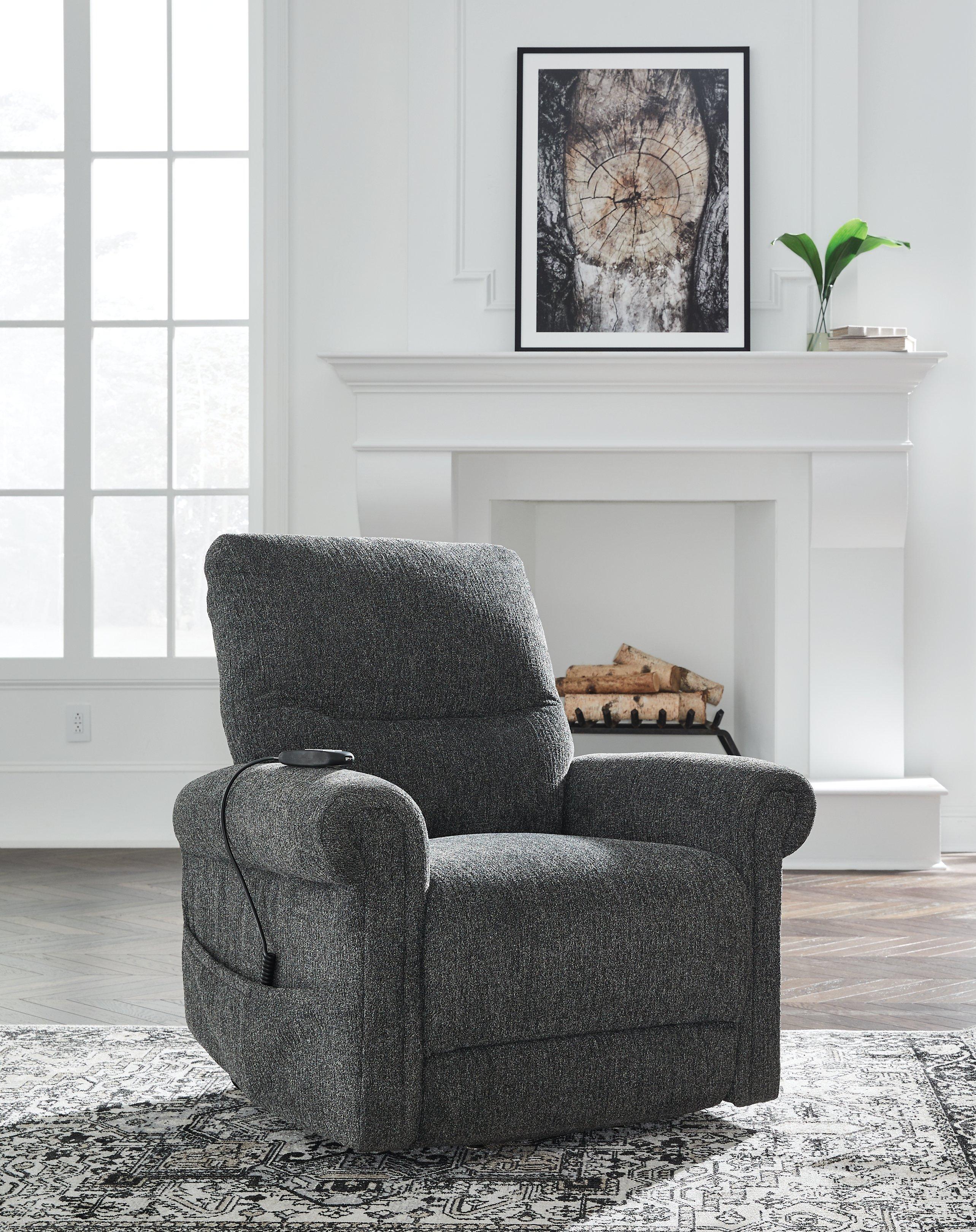 Aureta Power Lift Recliner - Romeo & Juliet Furniture (Warren,MI)