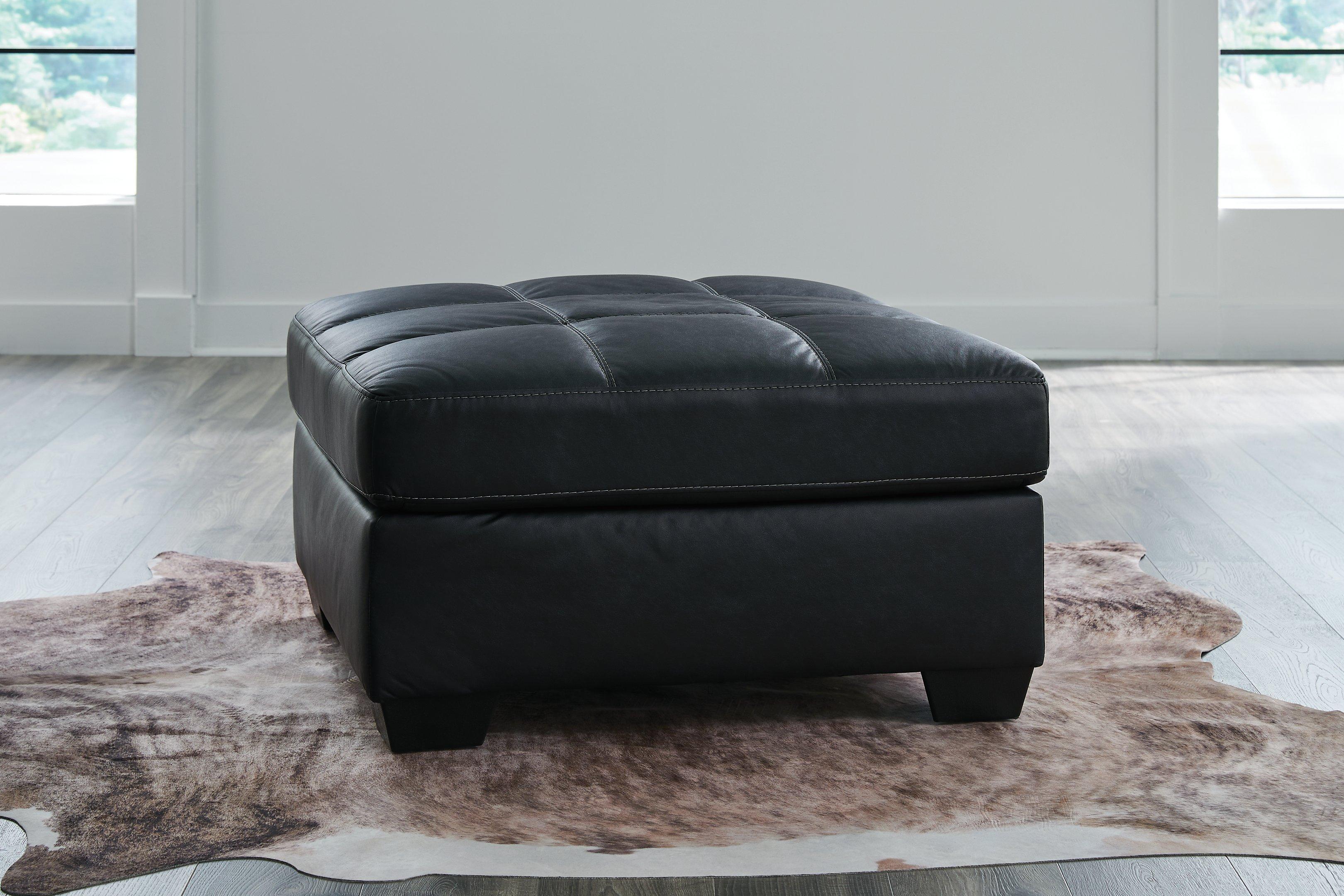 Barlin Mills Oversized Accent Ottoman - Romeo & Juliet Furniture (Warren,MI)