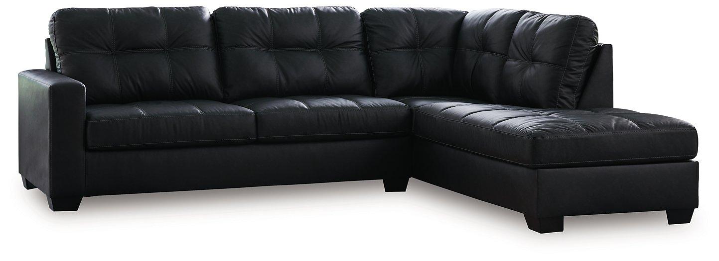 Barlin Mills Sectional with Chaise - Romeo & Juliet Furniture (Warren,MI)