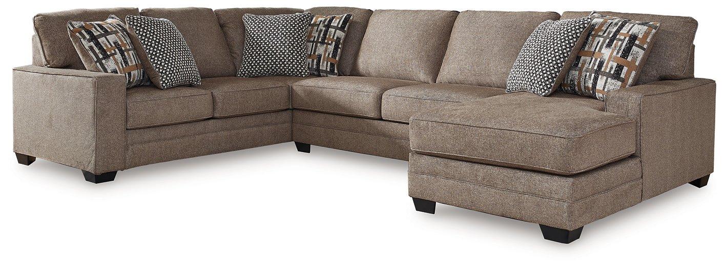 Cannonbrook Sectional with Chaise - Romeo & Juliet Furniture (Warren,MI)