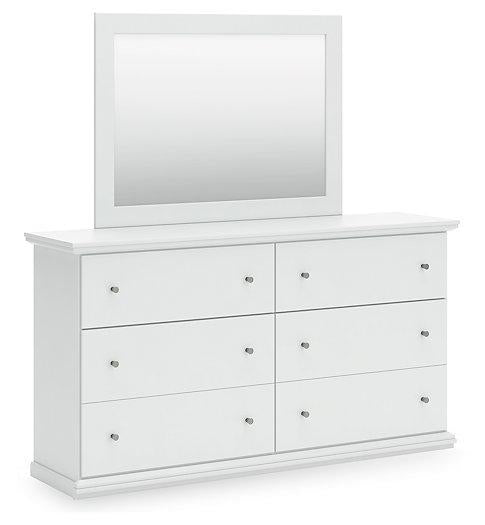 Bostwick Shoals Dresser and Mirror - Romeo & Juliet Furniture (Warren,MI)